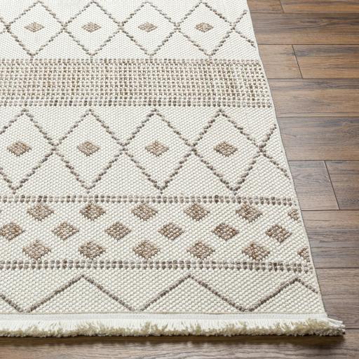 Surya New Delhi NWH-2300 Cream Light Beige 2' x 2'11" Rug