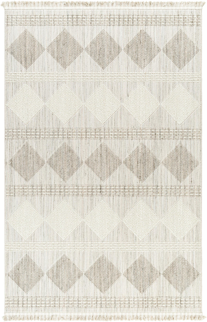 Surya New Delhi NWH-2301 Cream Gray 2' x 2'11" Rug