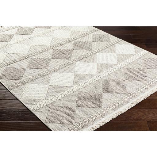 Surya New Delhi NWH-2301 Cream Gray 2' x 2'11" Rug