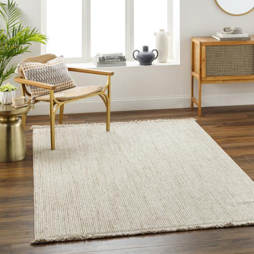 Surya New Delhi NWH-2302 Cream Light Beige 2' x 2'11" Rug