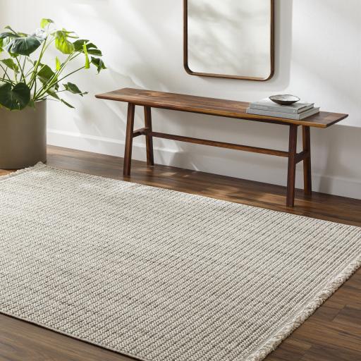 Surya New Delhi NWH-2303 Cream Gray 2' x 2'11" Rug