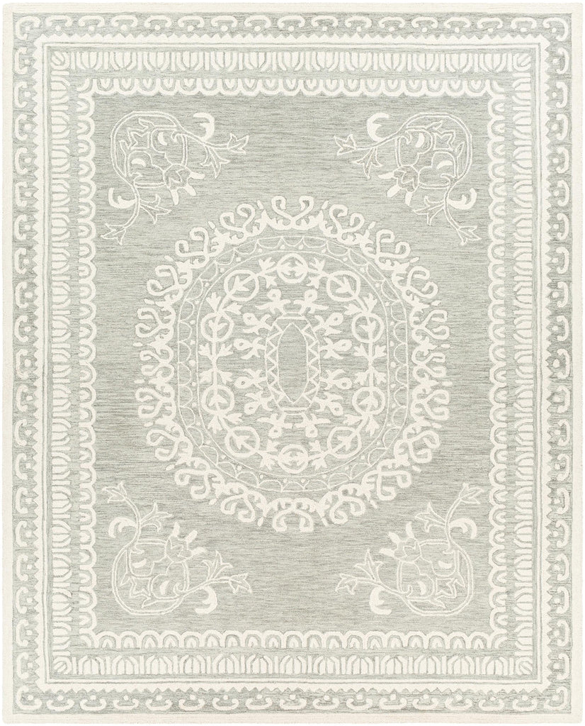 Surya Newcastle NCS-2306 Ivory Sage 4' x 6' Rug