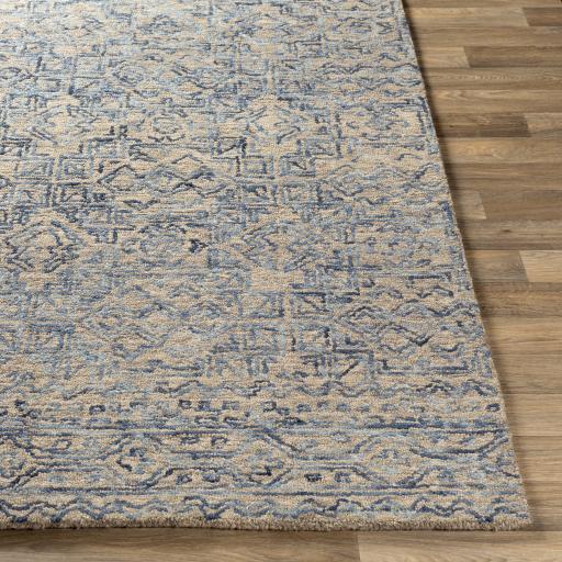 Surya Newcastle NCS-2308 Blue Dark Blue 4' x 6' Rug