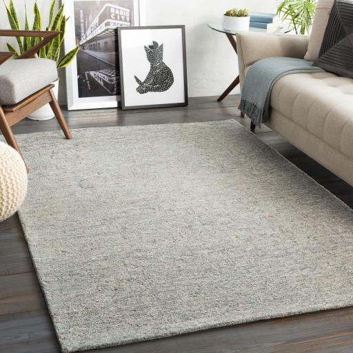 Surya Newcastle NCS-2310 Charcoal Dusty Sage 2' x 3' Rug