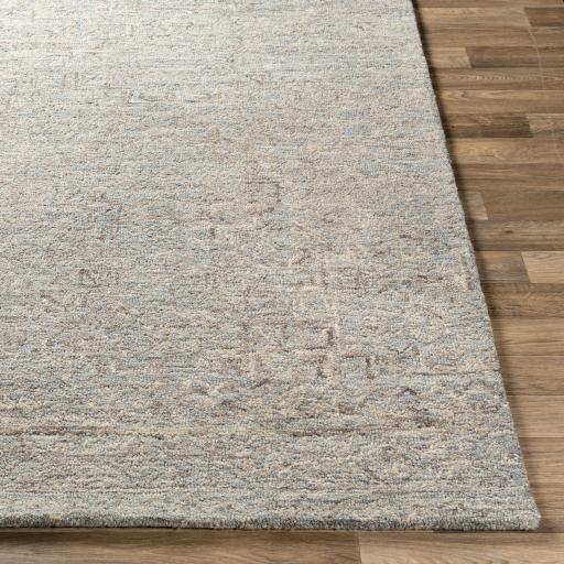 Surya Newcastle NCS-2310 Charcoal Dusty Sage 2' x 3' Rug