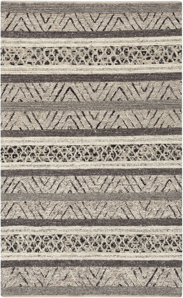 Surya Nico NIC-7001 Black Charcoal 2' x 3' Rug