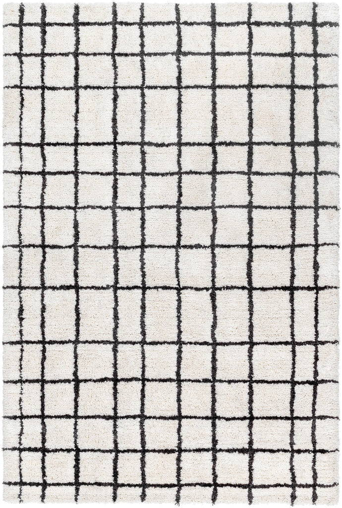 Surya Nicole NCO-2300 Black White 2' x 3' Rug