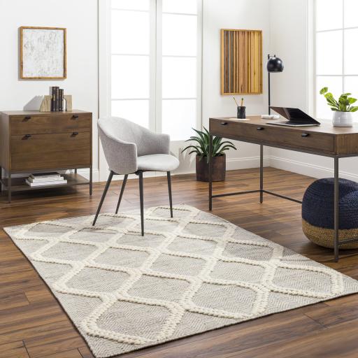 Surya Nina NNA-2300 Ivory Taupe 2'6" x 8' Rug