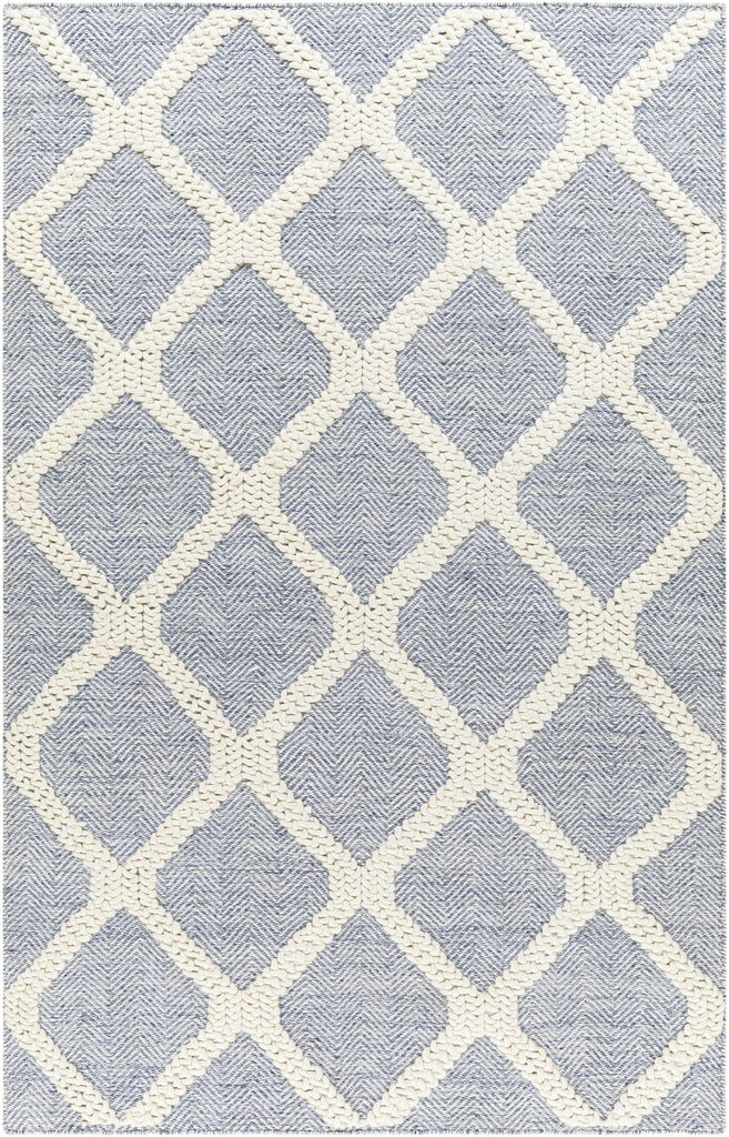 Surya Nina NNA-2303 Blue Cream 27" x 45" Rug