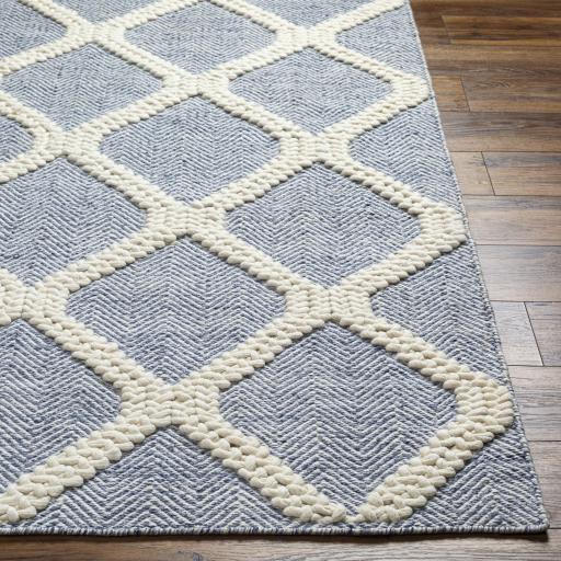 Surya Nina NNA-2303 Blue Cream 27" x 45" Rug