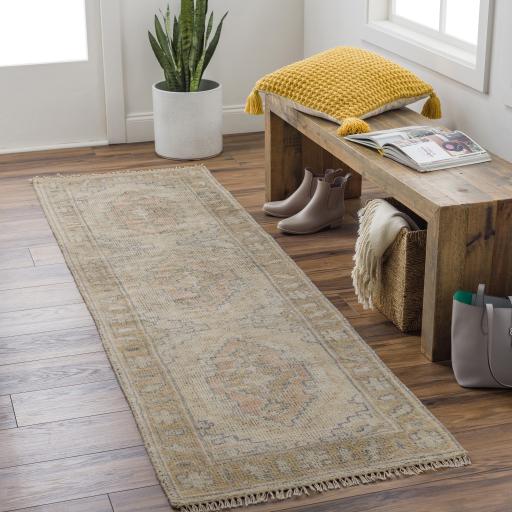 Surya Nirvana NVN-2300 Beige Blush 2'6" x 8' Rug