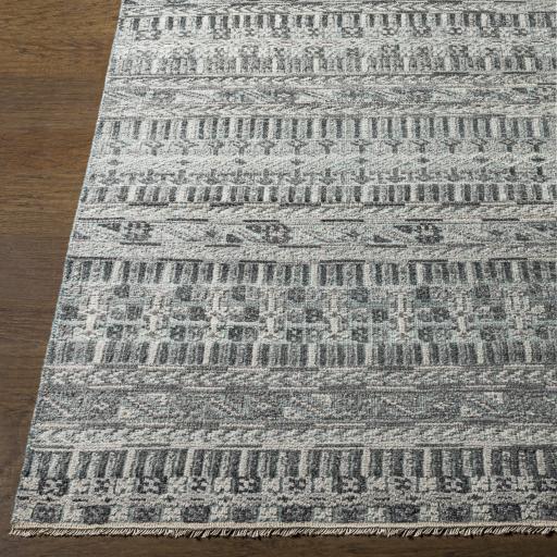 Surya Nobility NBI-2306 Charcoal Ivory 2' x 3' Rug