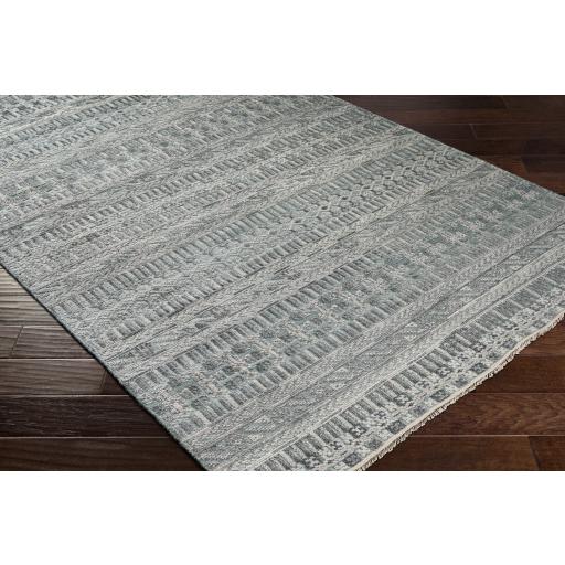 Surya Nobility NBI-2306 Charcoal Ivory 2' x 3' Rug