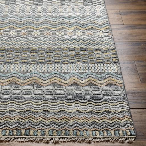 Surya Nobility NBI-2312 Charcoal Ice Blue 10' x 14' Rug