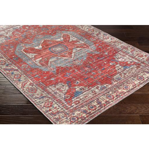 Surya Nolita NLT-2303 Aqua Blue 2'5" x 10' Rug