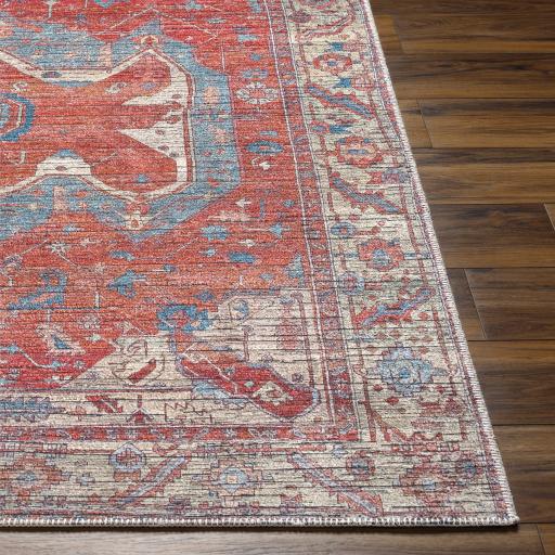 Surya Nolita NLT-2303 Aqua Blue 2'5" x 7'3" Rug