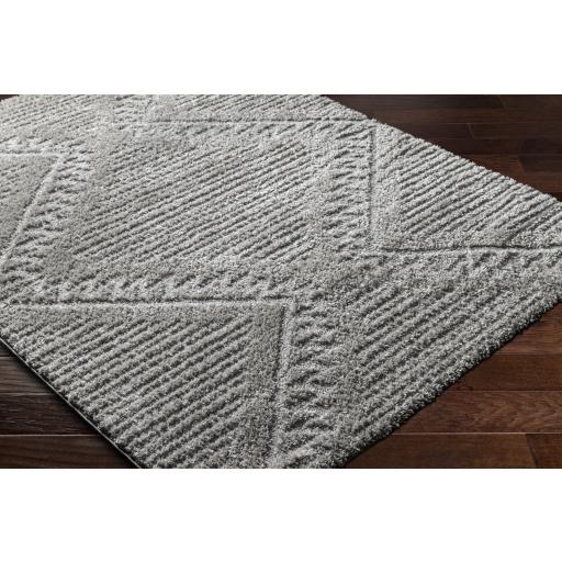 Surya Nomadic NMC-2300 Medium Gray 5'3" x 7' Rug