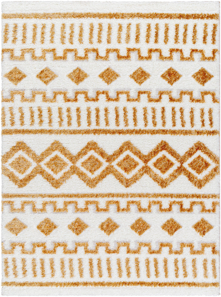 Surya Nomadic NMC-2308 Ivory Mustard 5'3" x 7' Rug