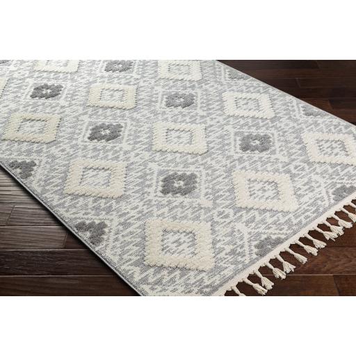 Surya Nora NOA-2303 Cream Medium Gray 7'10" x 10' Rug