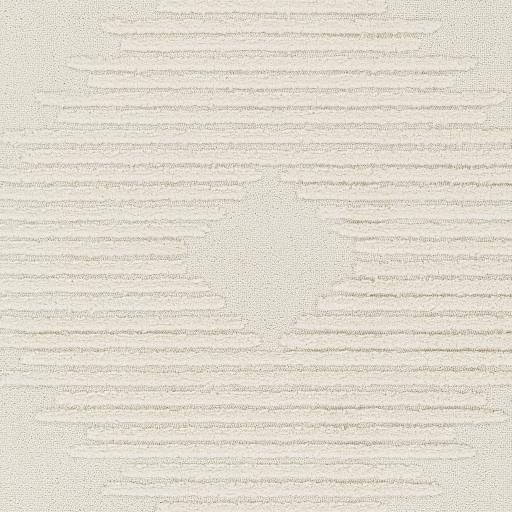 Surya Nora NOA-2304 Cream Light Gray 5'3" x 7' Rug