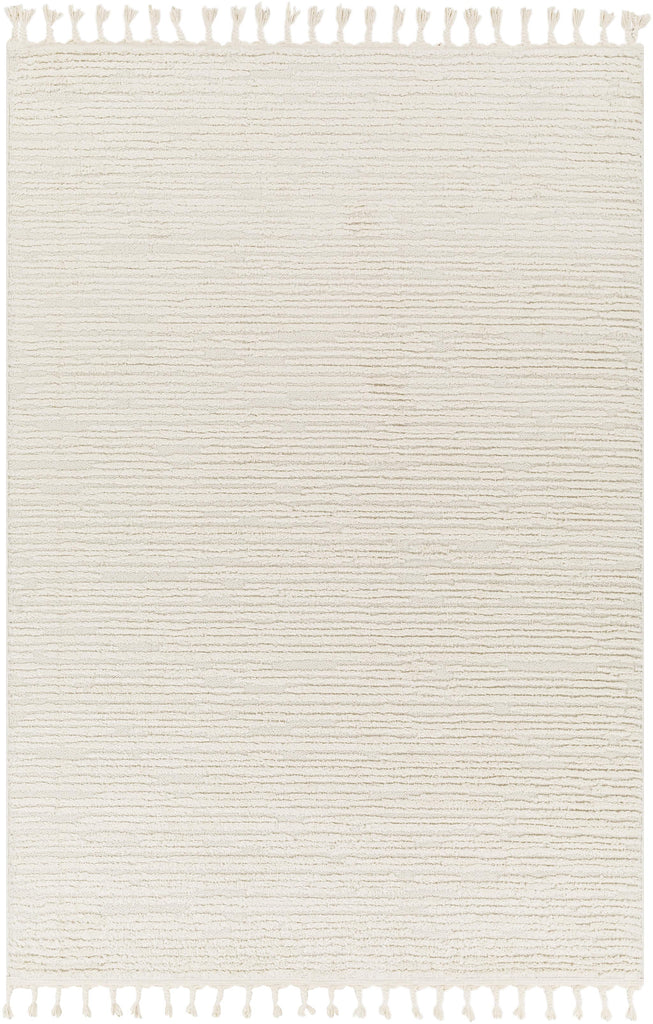 Surya Nora NOA-2305 Cream Light Gray 5'3" x 7' Rug