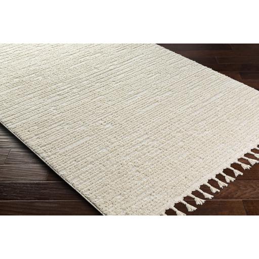 Surya Nora NOA-2305 Cream Light Gray 5'3" x 7' Rug