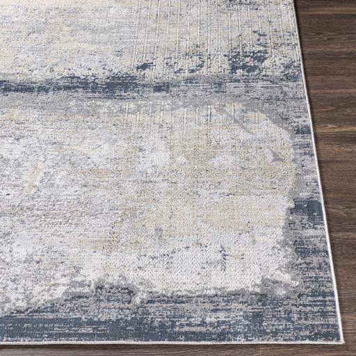 Surya Norland NLD-2307 Charcoal Dark Blue 2' x 3' Rug