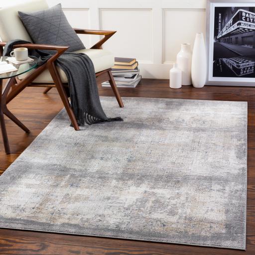 Surya Norland NLD-2308 Charcoal Dark Blue 10' x 14' Rug