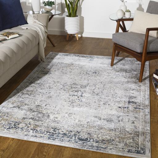 Surya Norland NLD-2317 Charcoal Cream 10' x 13'11" Rug