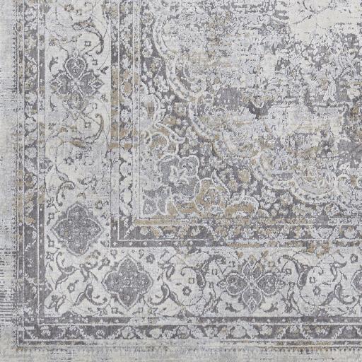 Surya Norland NLD-2318 Charcoal Cream 5' x 7'3" Rug