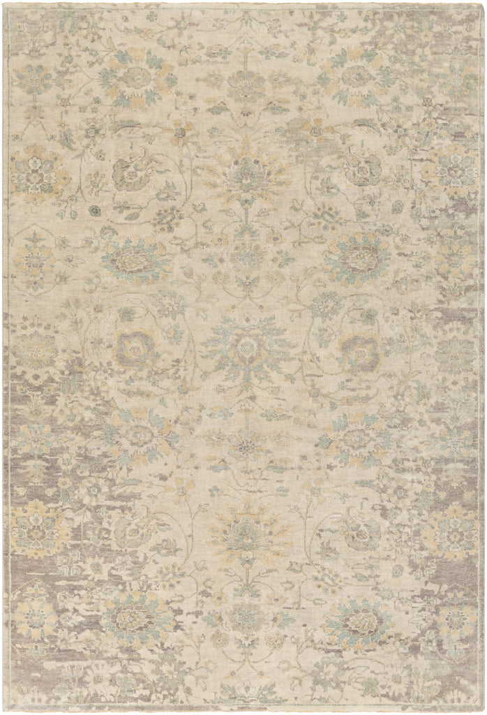 Surya Normandy NOY-8006 Lavender Light Sage 4' x 6' Rug