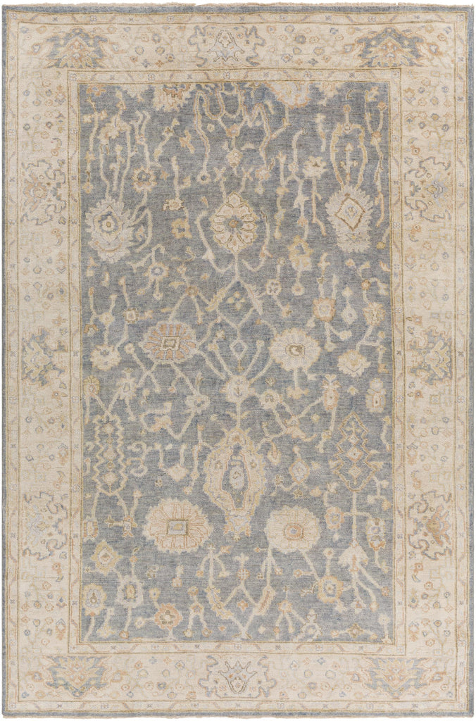 Surya Normandy NOY-8007 Beige Charcoal 2' x 3' Rug