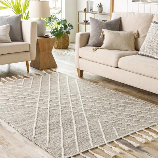 Surya Norwood NWD-2303 Cream Dusty Sage 2' x 3' Rug