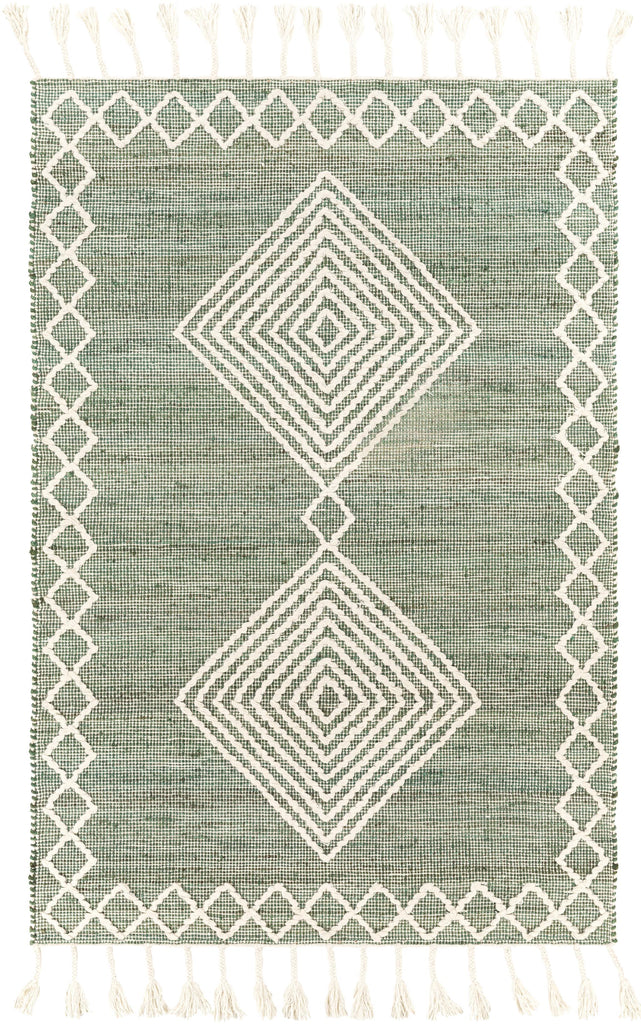 Surya Norwood NWD-2305 Cream Medium Green 2' x 3' Rug