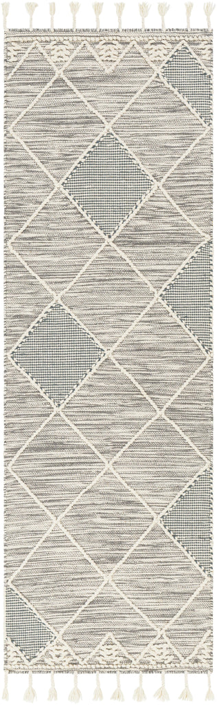 Surya Norwood NWD-2307 Charcoal Cream 2' x 3' Rug