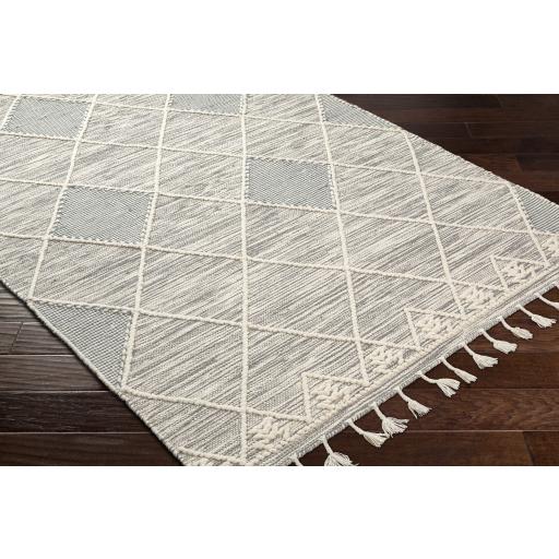 Surya Norwood NWD-2307 Charcoal Cream 2' x 3' Rug