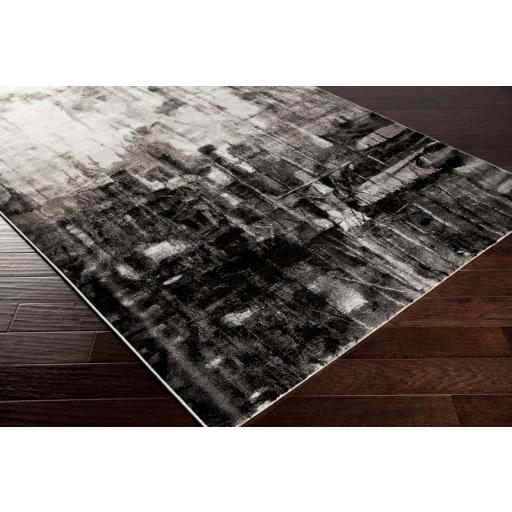 Surya Nova NVA-3010 Black Charcoal 3'11" x 5'3" Rug