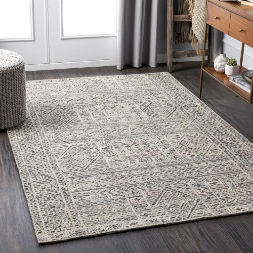 Surya Oakland OAA-1009 Black Gray 10' x 14' Rug