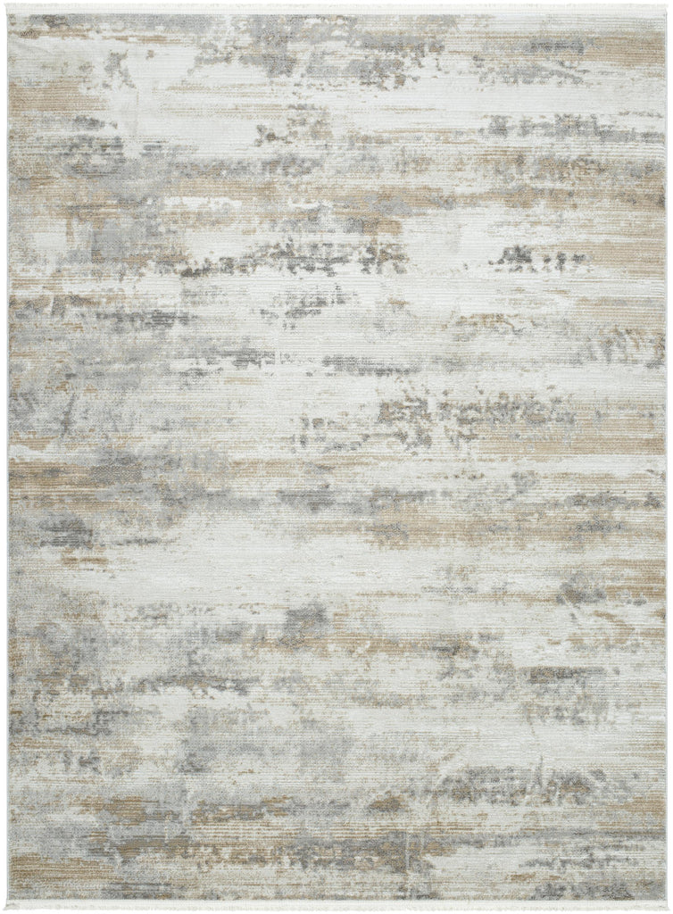 Surya Obsession OBN-2303 Charcoal Cream 5'3" x 7' Rug