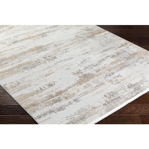 Surya Obsession OBN-2303 Charcoal Cream 5'3" x 7' Rug