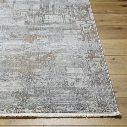 Surya Obsession OBN-2305 Charcoal Cream 5'3" x 7' Rug