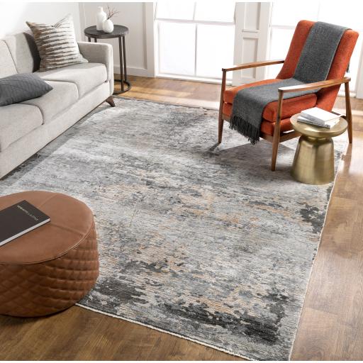 Surya Ocean OCE-2300 Black Brown 10' x 14' Rug