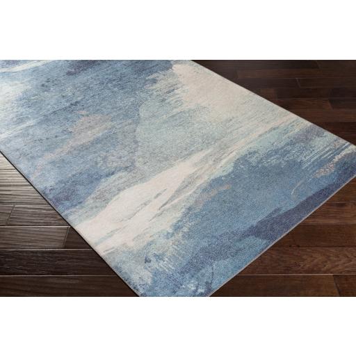 Surya Olivia OLV-2300 Blue Charcoal 3'6" x 5'6" Rug