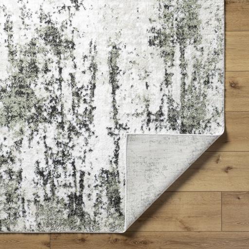 Surya Osaka OKK-2307 Charcoal Cream 2' x 2'11" Rug