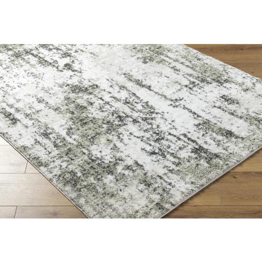 Surya Osaka OKK-2307 Charcoal Cream 2' x 2'11" Rug