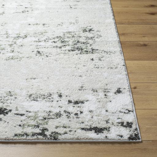 Surya Osaka OKK-2308 Charcoal Cream 2' x 2'11" Rug