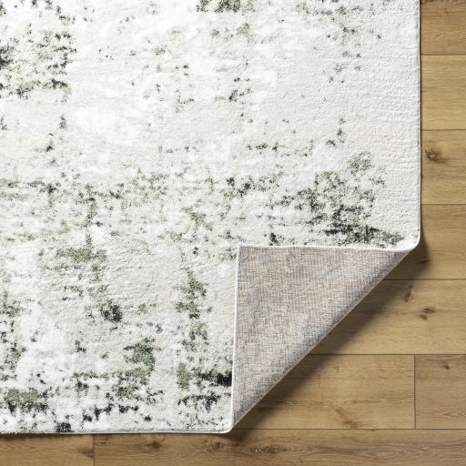 Surya Osaka OKK-2308 Charcoal Cream 2' x 2'11" Rug