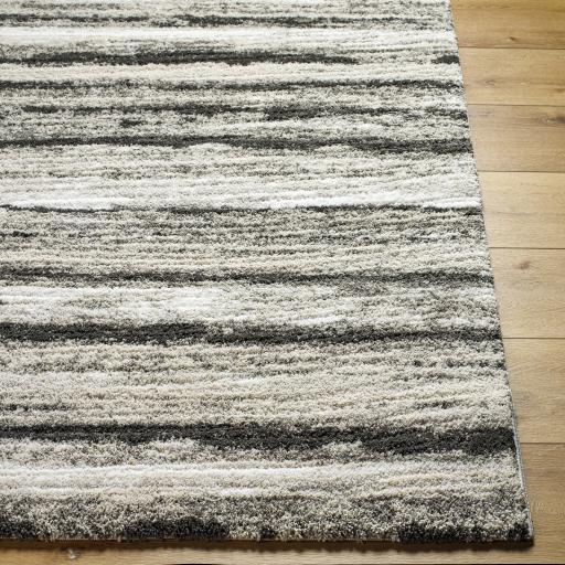 Surya Osaka OKK-2312 Charcoal Cream 2' x 2'11" Rug