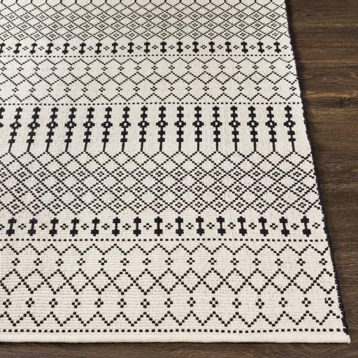 Surya Osasuna OSA-2300 Beige Black 2'6" x 8' Rug