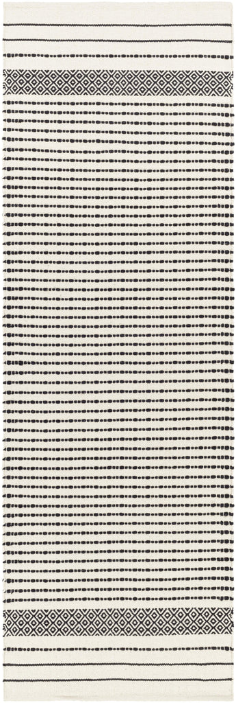 Surya Osasuna OSA-2303 Beige Black 5' x 7'6" Rug